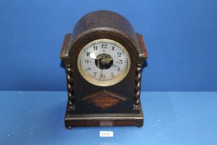 A French Bulle Electromatic Clock circa 1920 Tall Model, 12 1/2" high, serial Number 11269,