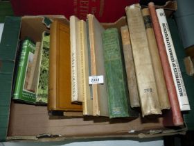 A quantity of books to include Belgium by Frank Brangwyn, Disappearing London,