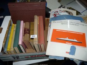 A quantity of books and magazines including 'Mount Music', 'Horse and Pencil', 'Queens Jubilee',