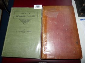 'Men of Monmouthshire' by L.Twiston-Davies FSA, printed by Western Mail & Co. Ltd,1933.