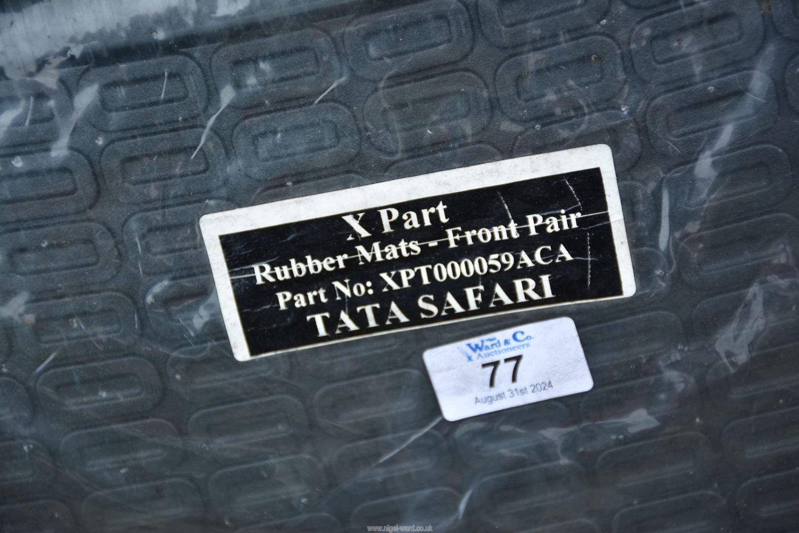 Three sets of Front and Rear Rubber Car mats. - Image 2 of 8