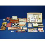 A quantity of vintage games and puzzles,