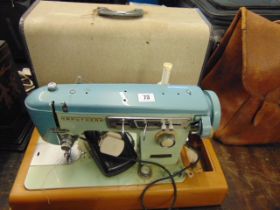 An electric sewing machine