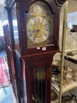 A Mahogany cased Grandmother clock