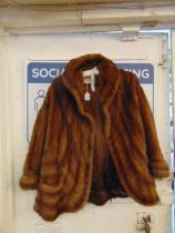 A Mink coat and stole