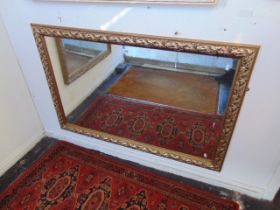 A gilt mirror