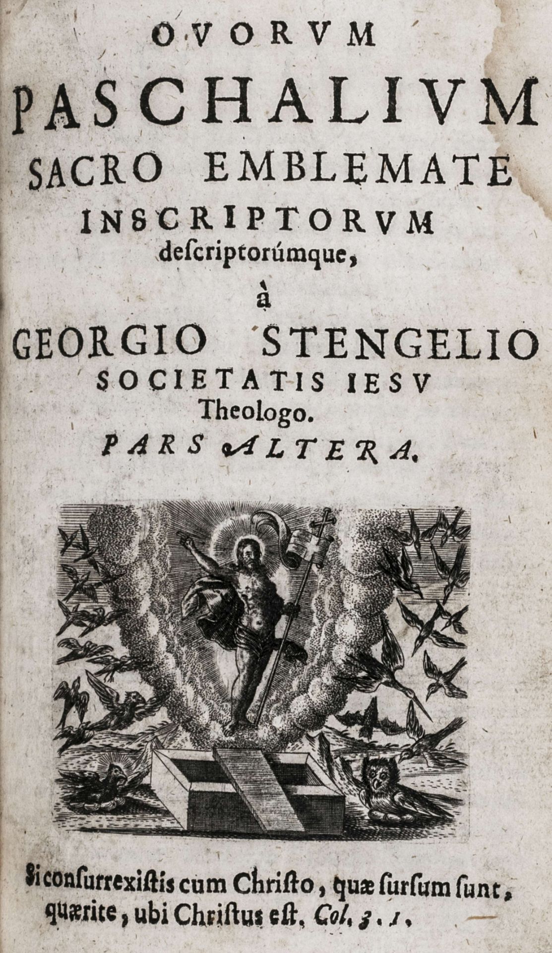 Emblembücher - Stengel, Georg. Ova - Bild 4 aus 4