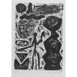 Penck, A. R. Lücke. Lithographie auf