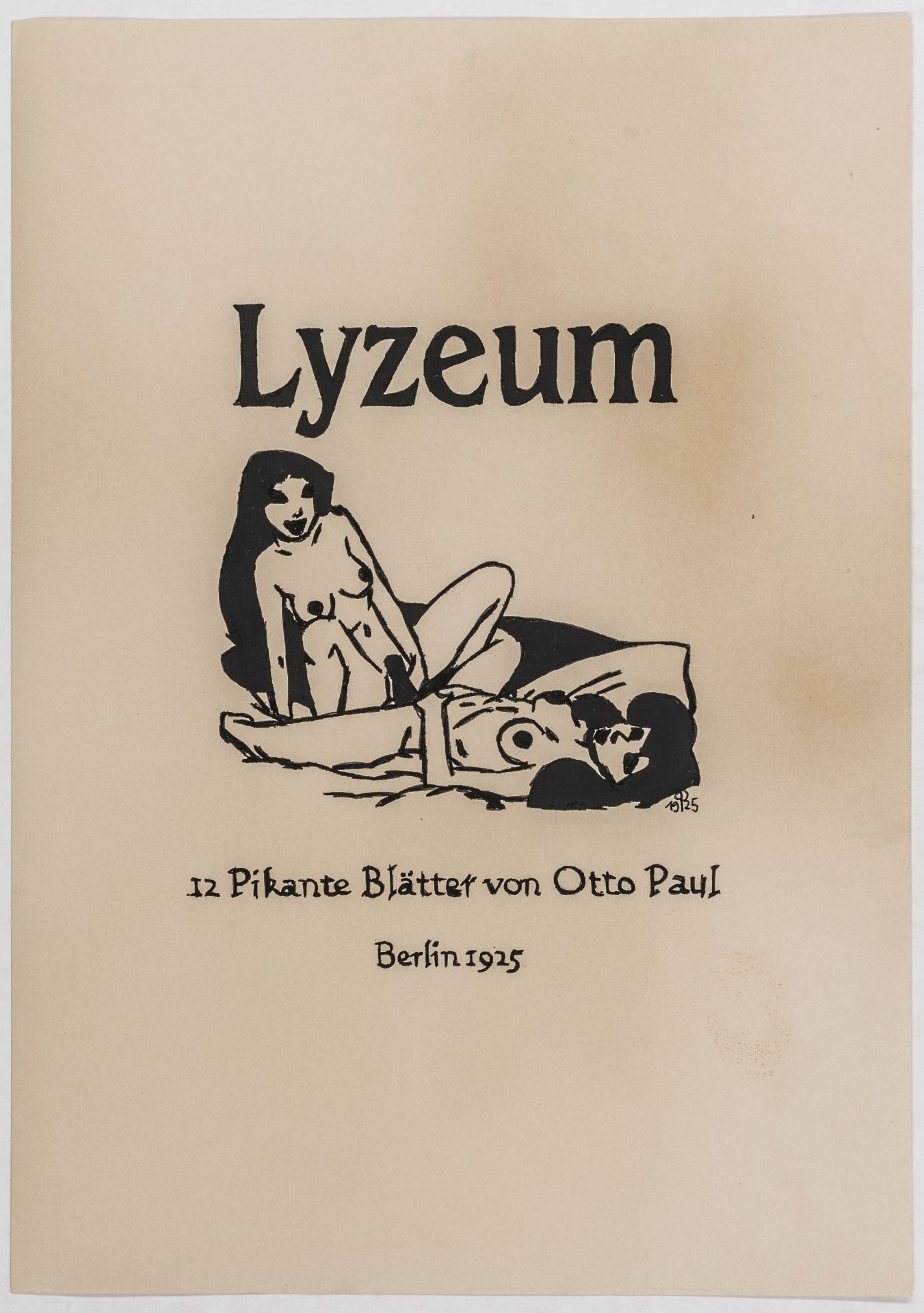 Paul, Otto. Lyzeum. 12 pikante - Bild 8 aus 8