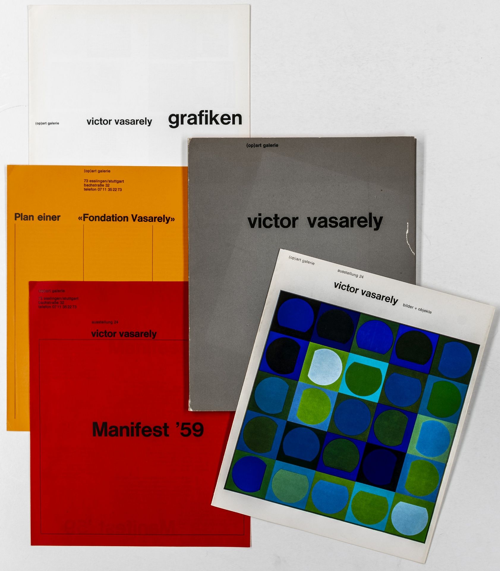 Vasarely, Victor. Ausstellungskatalog - Bild 3 aus 3