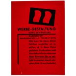 Typographie - - Schwitters, Kurt.