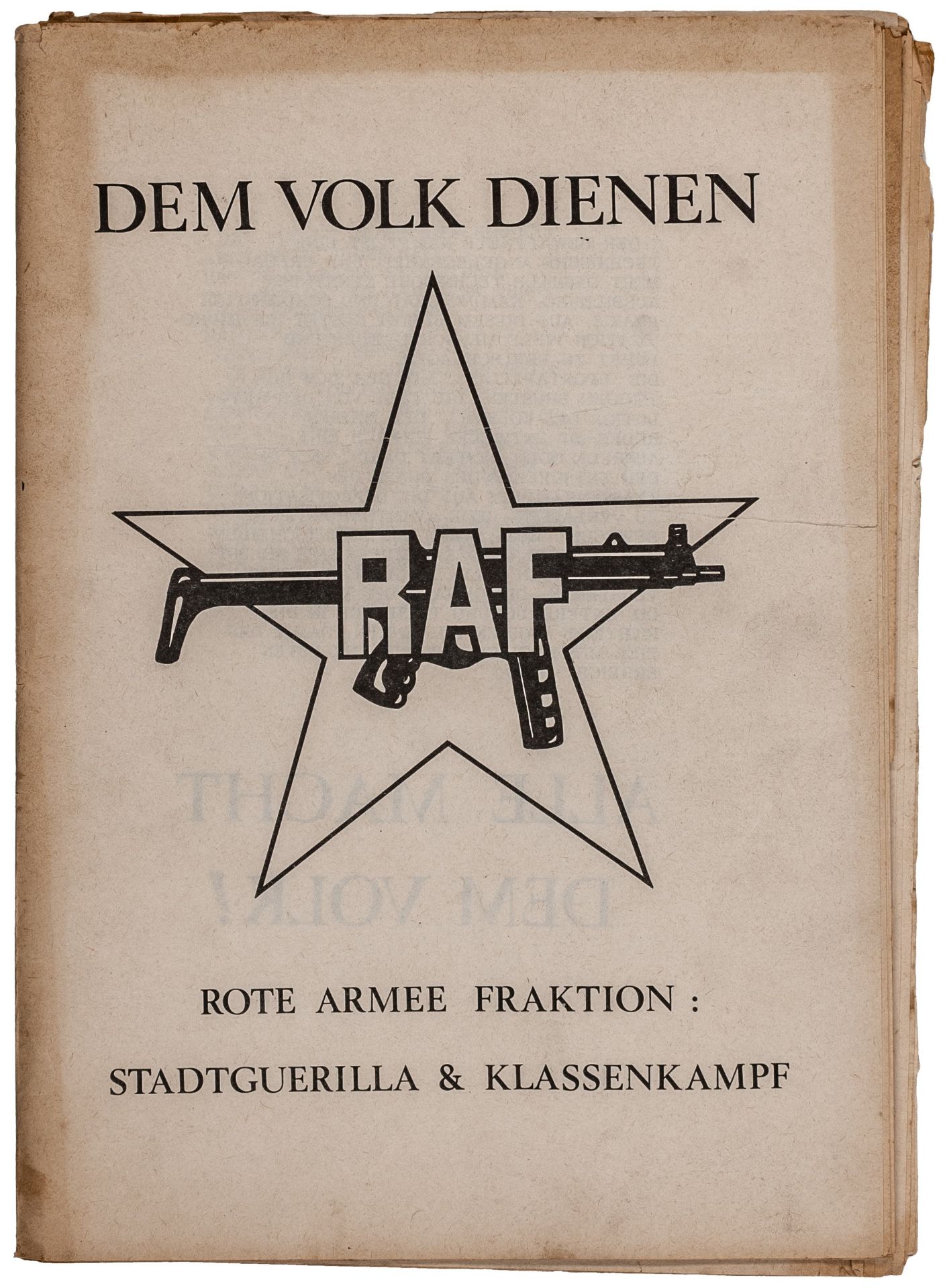 APO - RAF - Meinhof, Ulrike. - Bild 2 aus 4