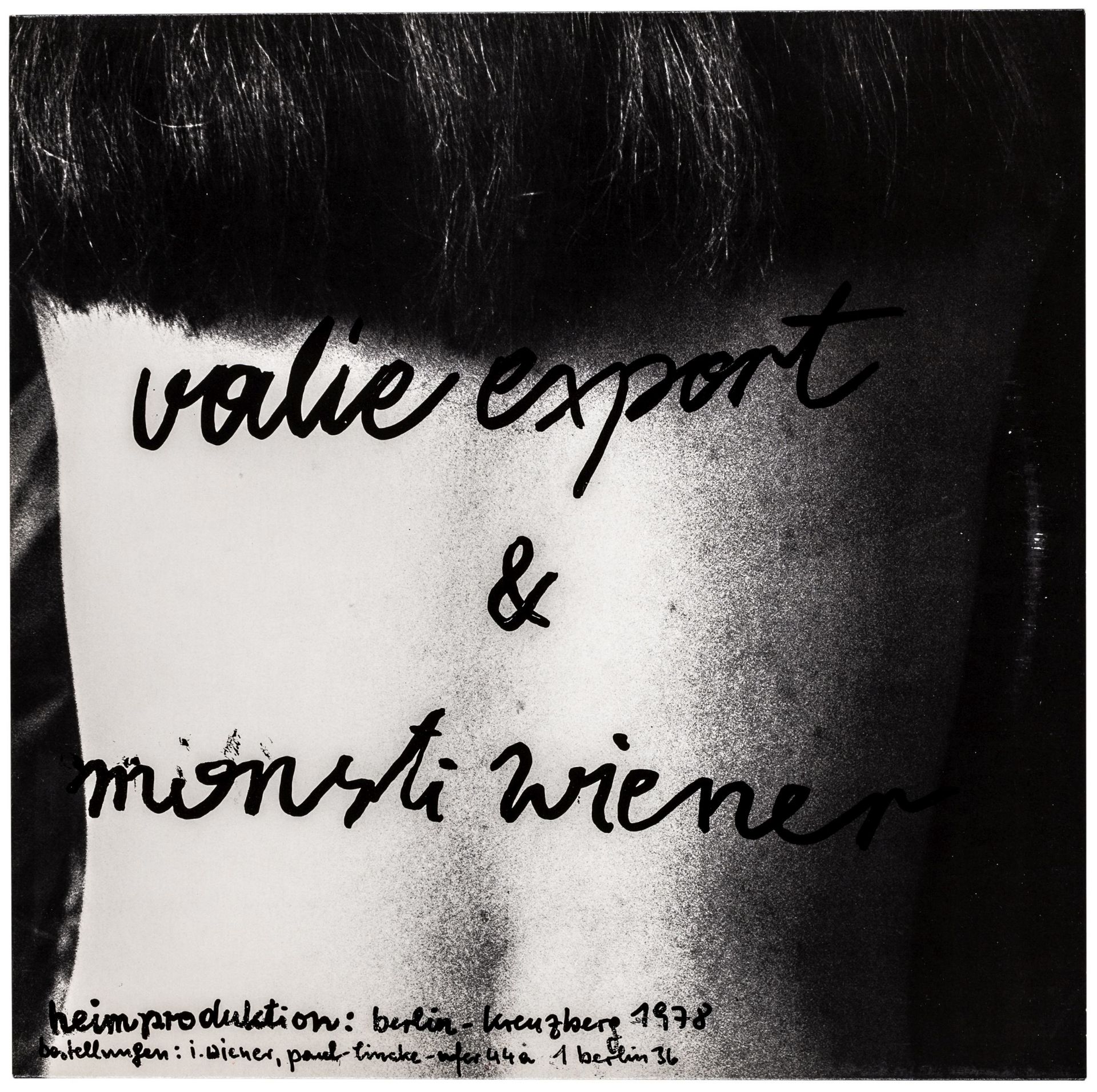Valie Export und Monsti Wiener (das - Bild 2 aus 2