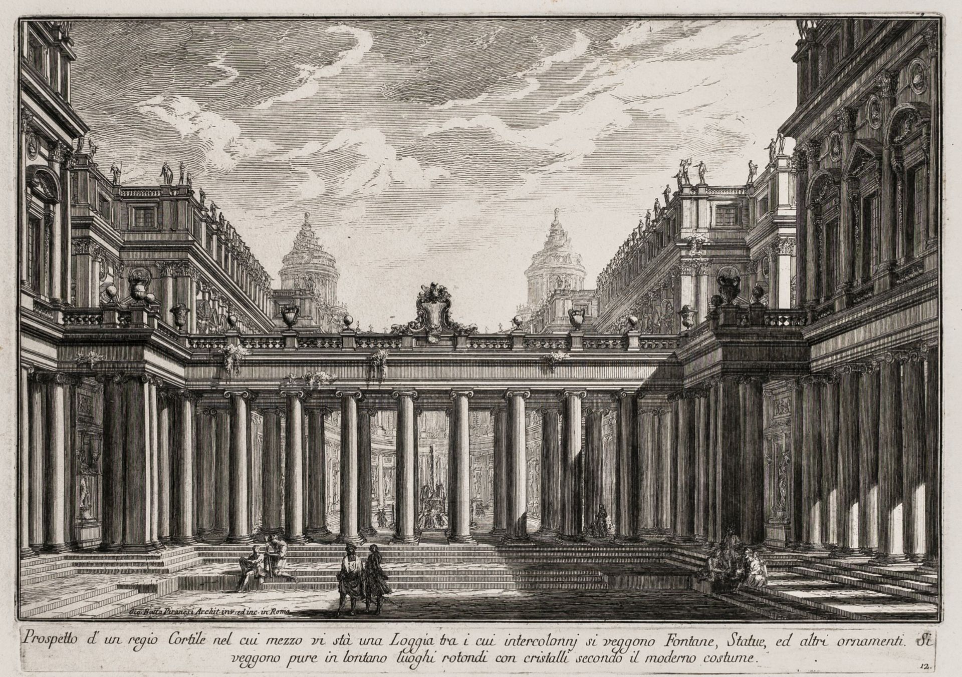 Ansichten - Rom - - Piranesi, Giovanni - Image 2 of 6