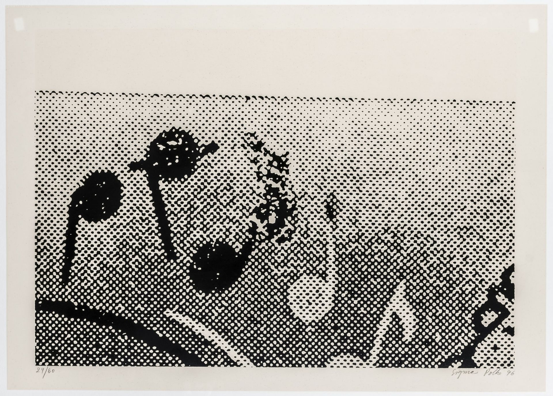 Polke, Sigmar. Hopp. Serigraphie auf - Bild 2 aus 2