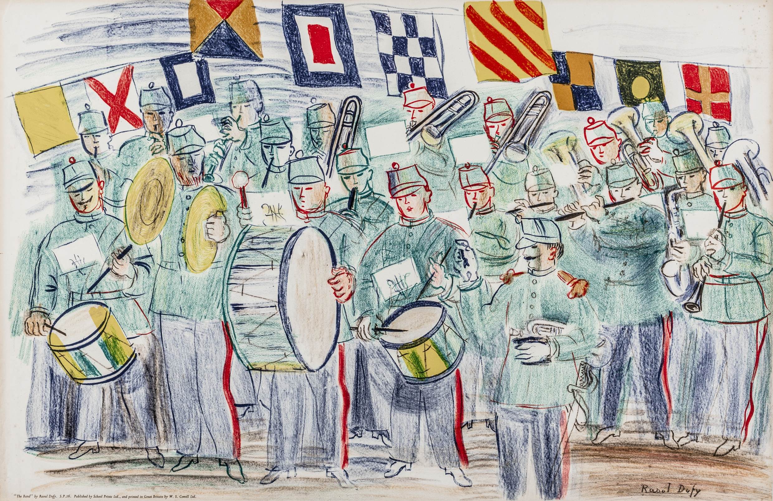 Dufy, Raoul. The Band.