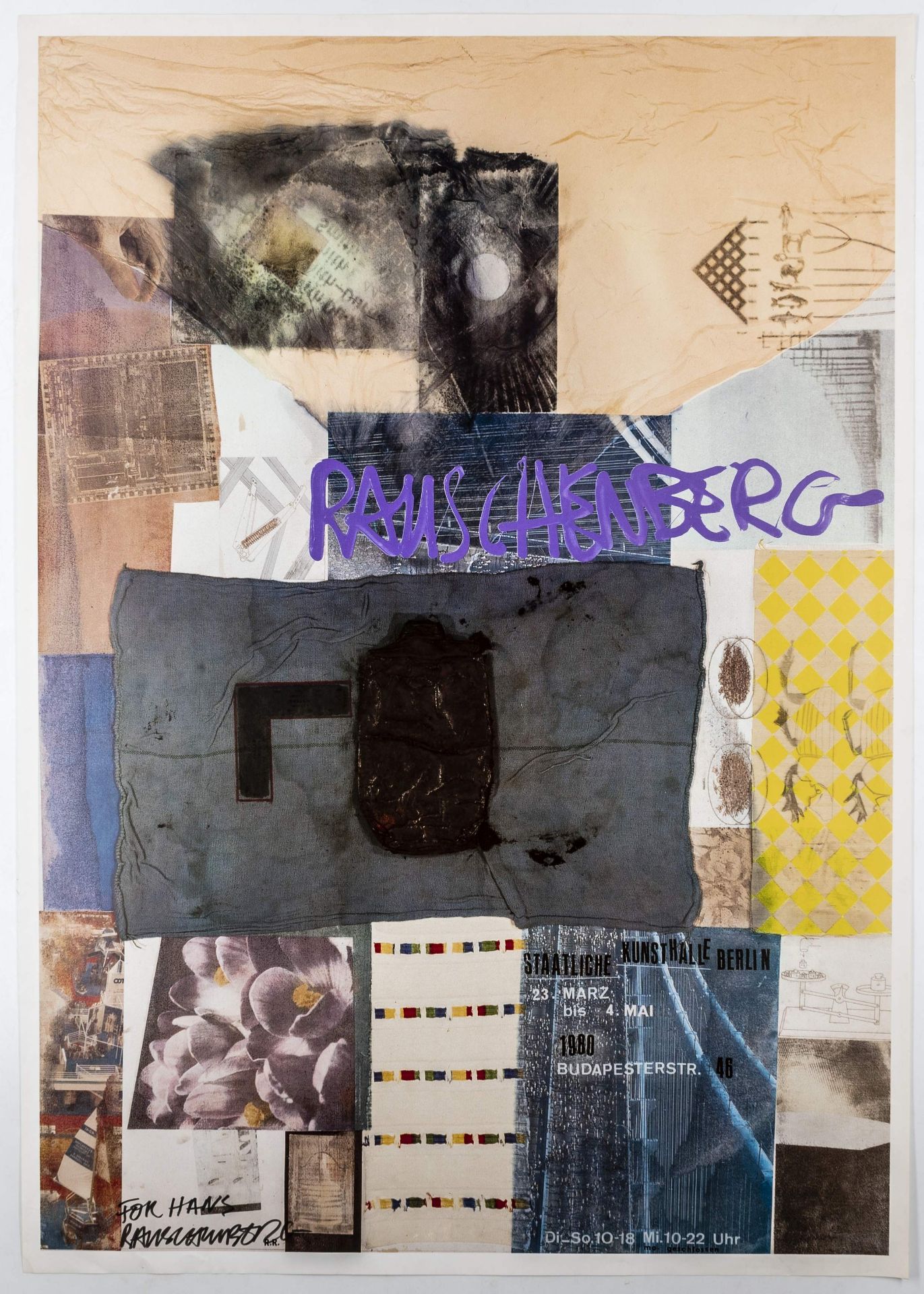 Rauschenberg, Robert. Plakat zur - Bild 2 aus 2