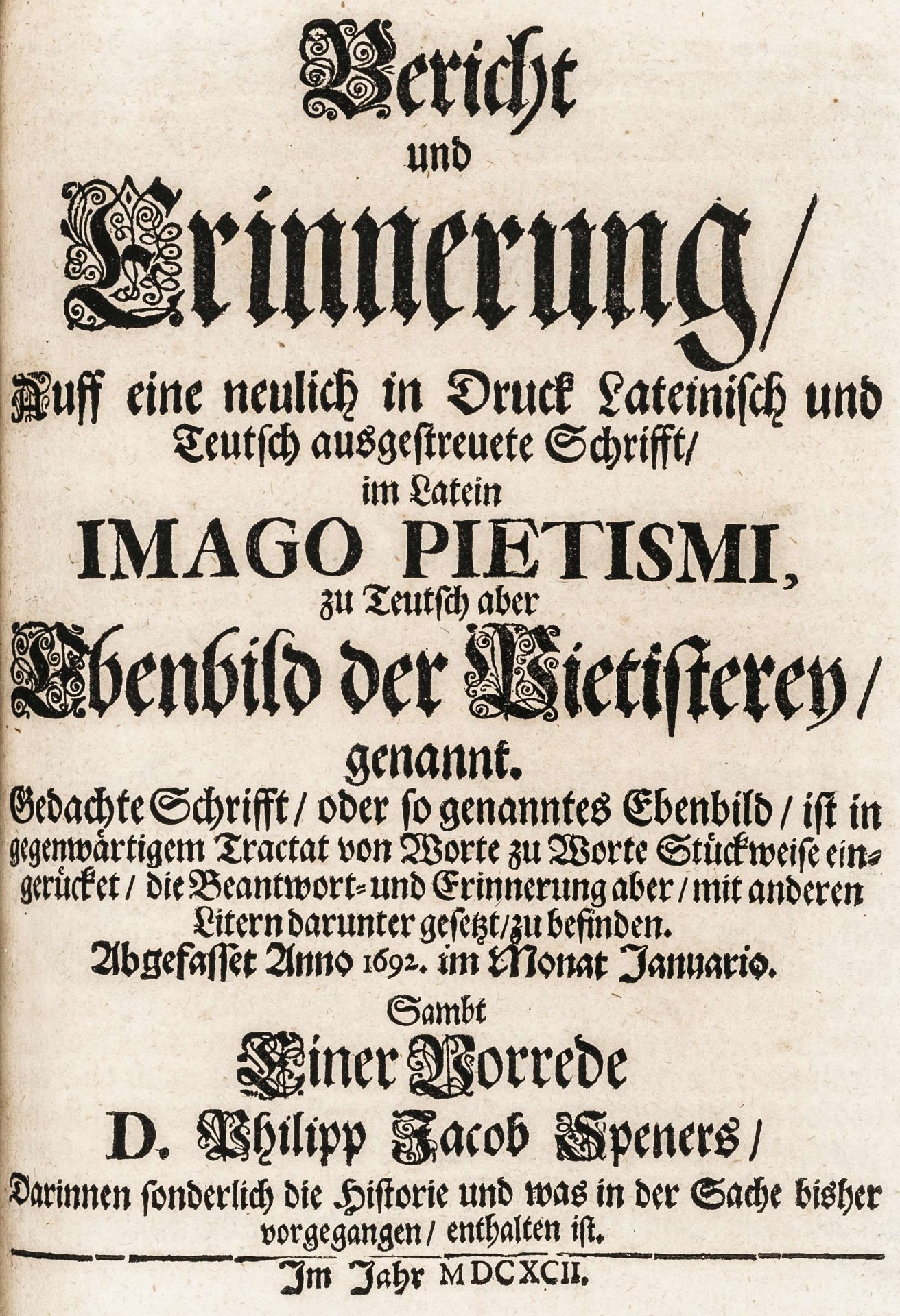 Theologie - Pietismus - Seckendorff, - Bild 3 aus 4