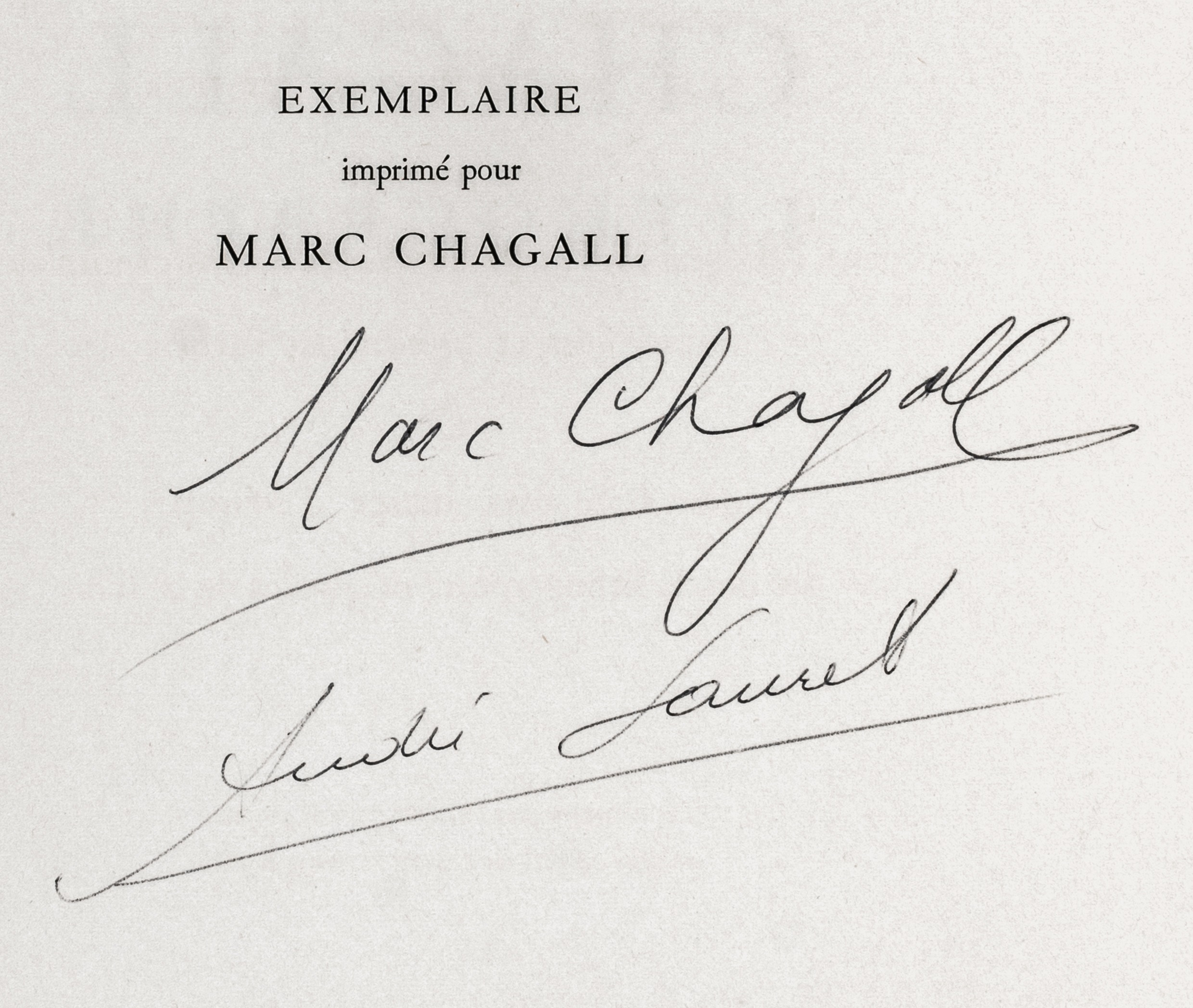 Chagall, Marc - Cain, Julien. - Bild 2 aus 4