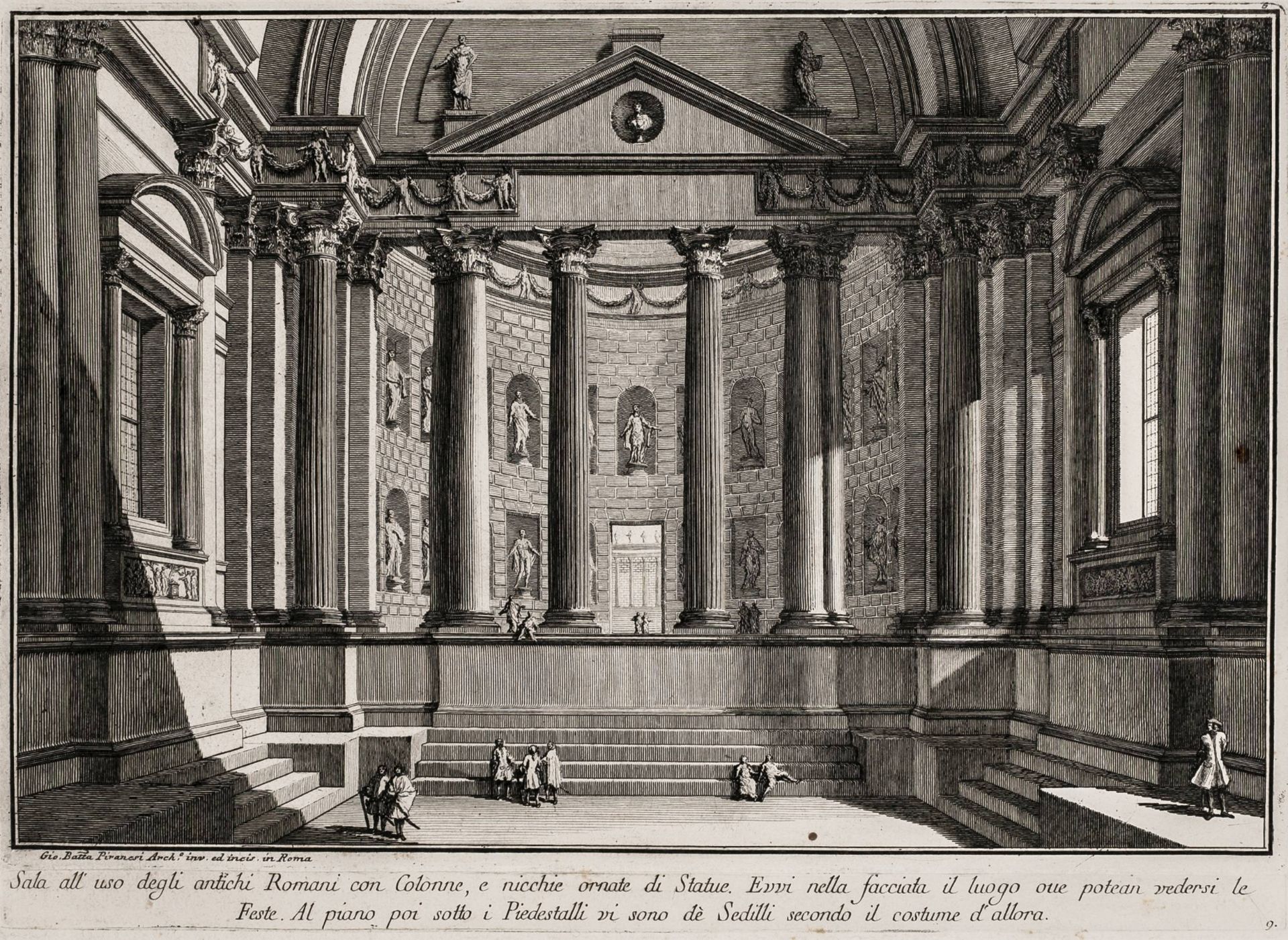 Ansichten - Rom - - Piranesi, Giovanni - Image 3 of 6