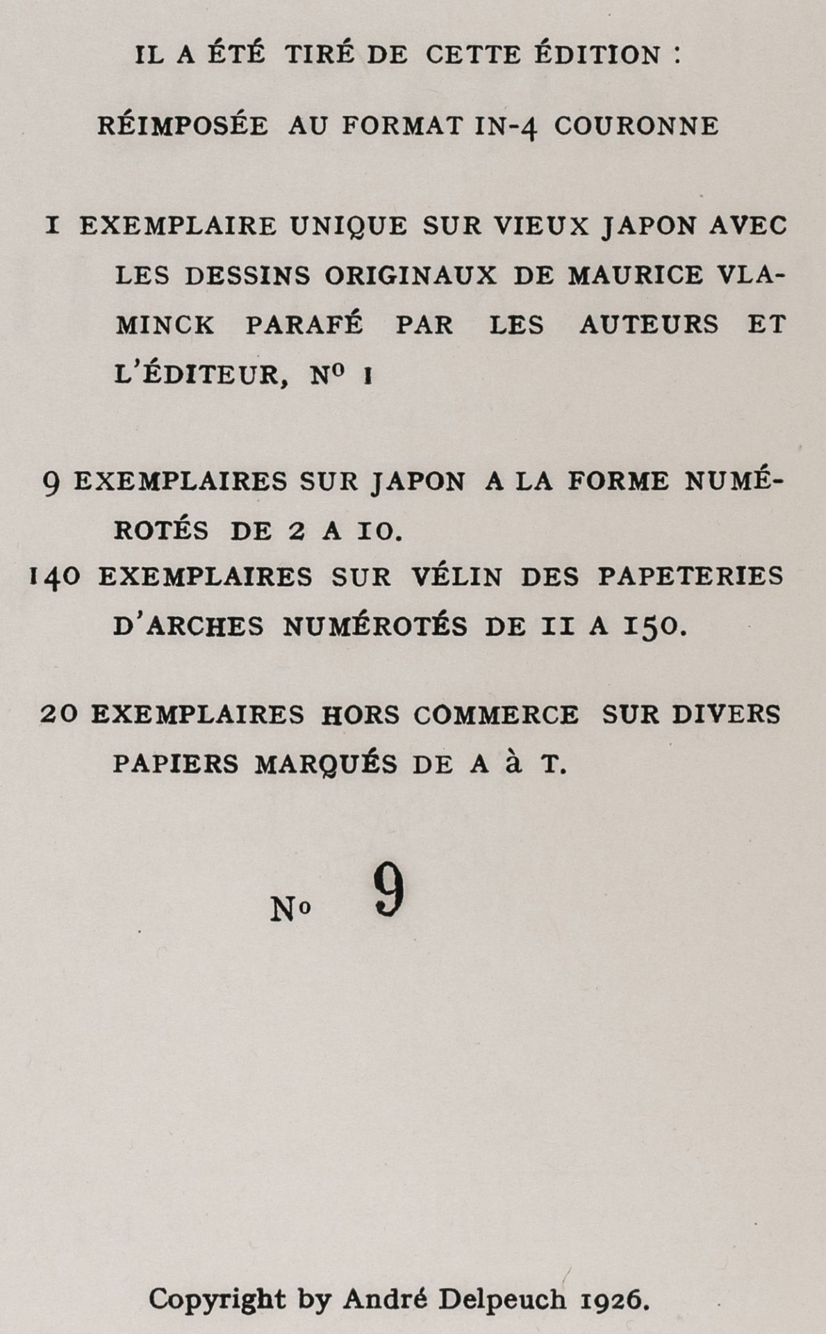 Vlaminck, Maurice - Reuillard, - Bild 2 aus 2