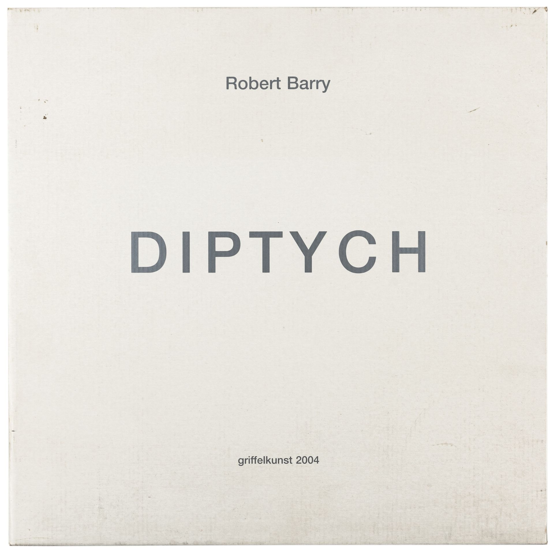 Barry, Robert. Diptych. Zwei Spiegel, - Image 4 of 5