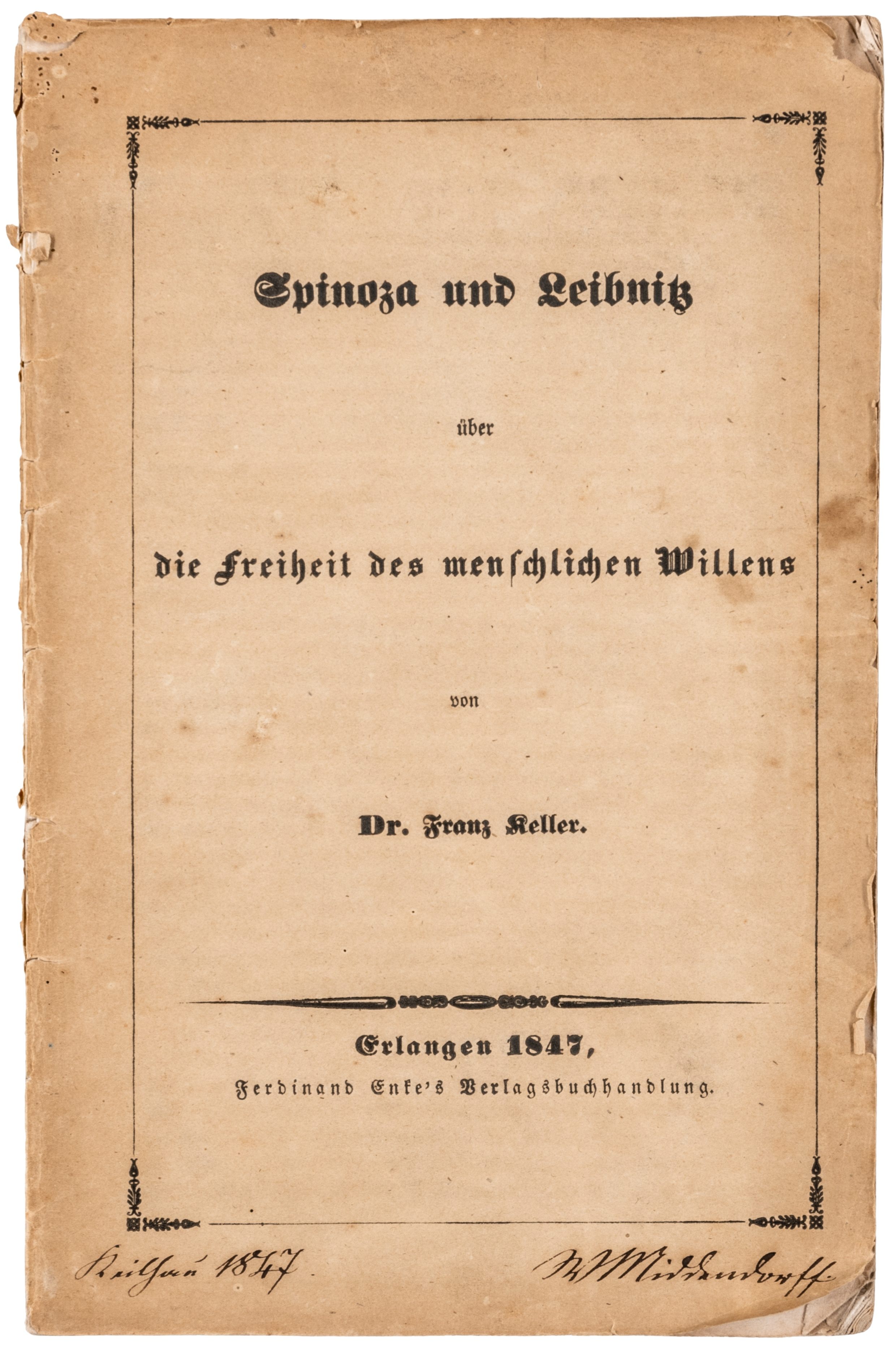 Fröbel, Wilhelm - - Middendorff, - Image 3 of 4