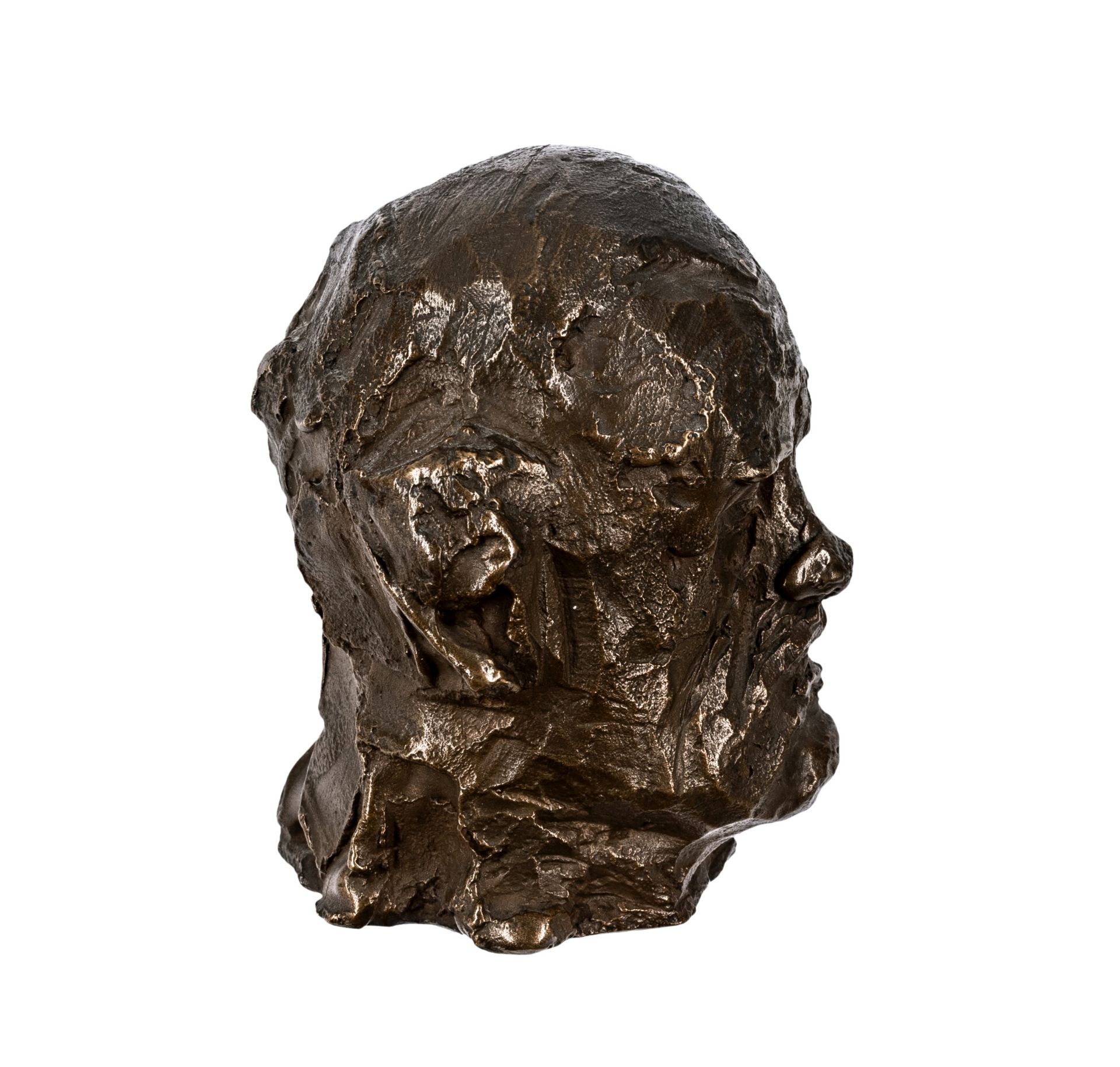 Hrdlicka, Alfred. Kopf (Selbstporträt - Bild 4 aus 6