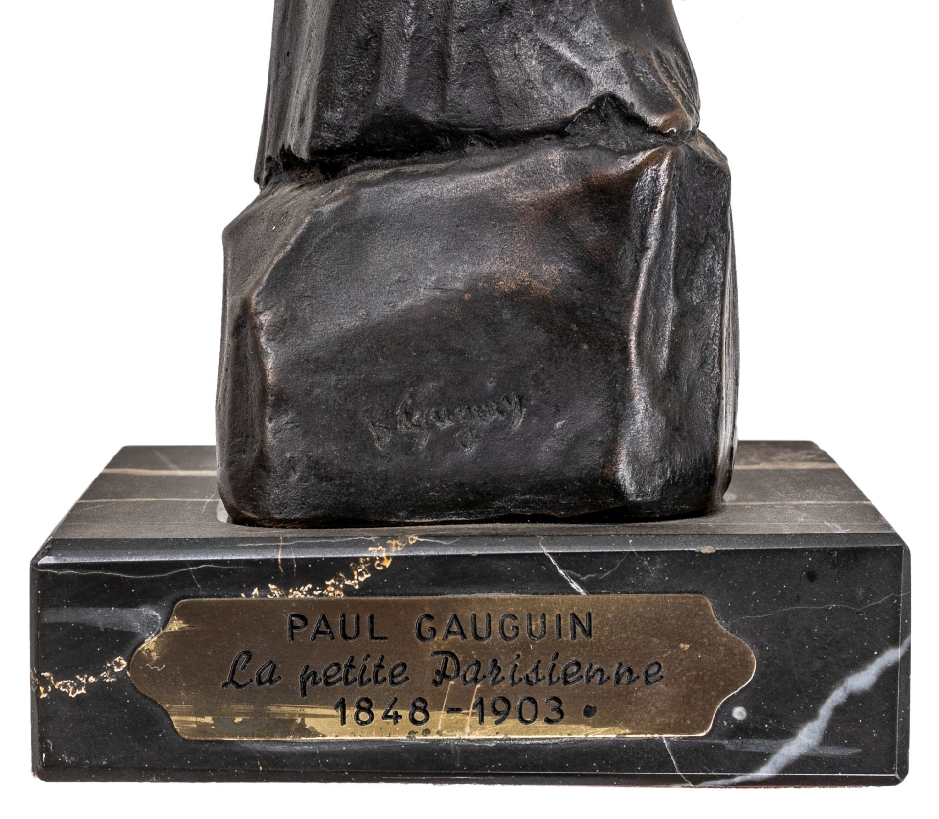 Gauguin, Paul. La Petite Parisienne. - Bild 4 aus 5