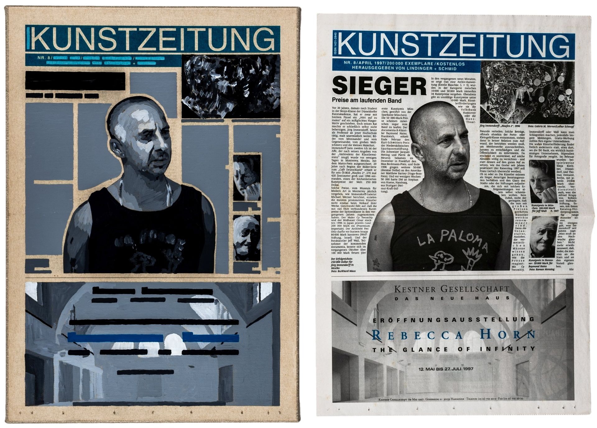 Hildebrandt, Volker. Kunstzeitung. - Image 3 of 7