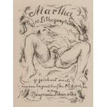 Schoff, Otto. Martha. 10 Lithographien