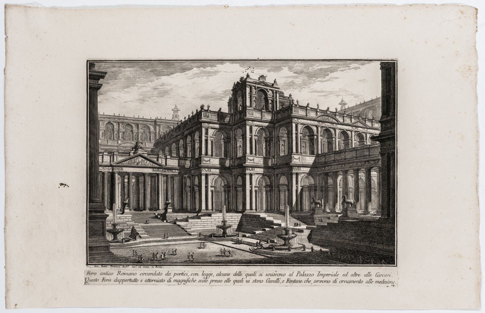 Ansichten - Rom - Piranesi, Giovanni - Bild 4 aus 6