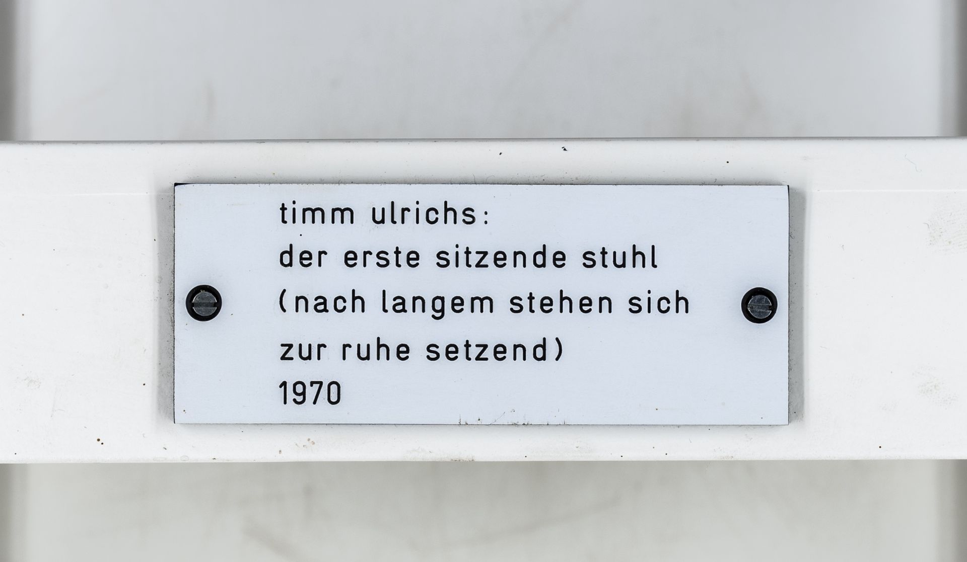 Ulrichs, Timm. der erste sitzende - Image 4 of 5