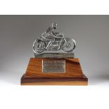 Seltene Motorrad Trophäe Avus Rennen 1938