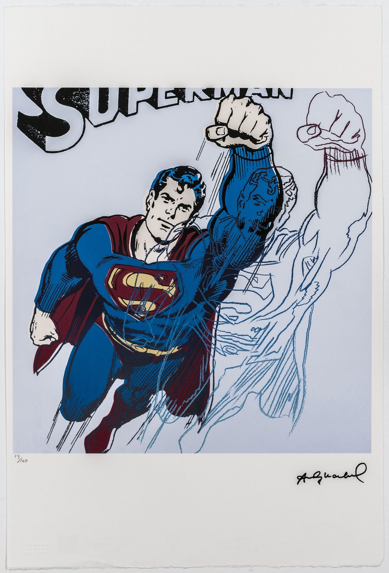Warhol, Andy. Superman. - Image 2 of 2