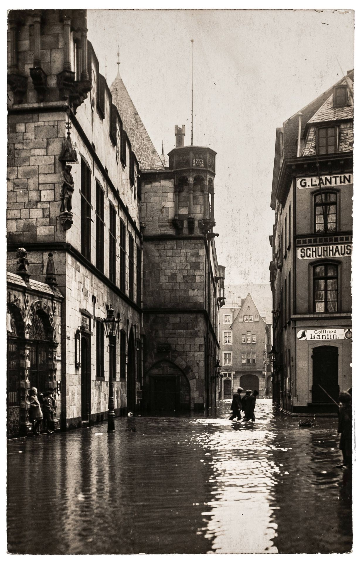 Mantz, Werner. Hochwasser in Köln. 2 - Bild 2 aus 5