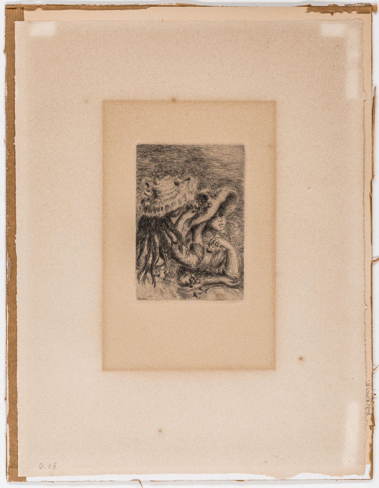 Renoir, Pierre-August. Le Chapeau - Bild 2 aus 2