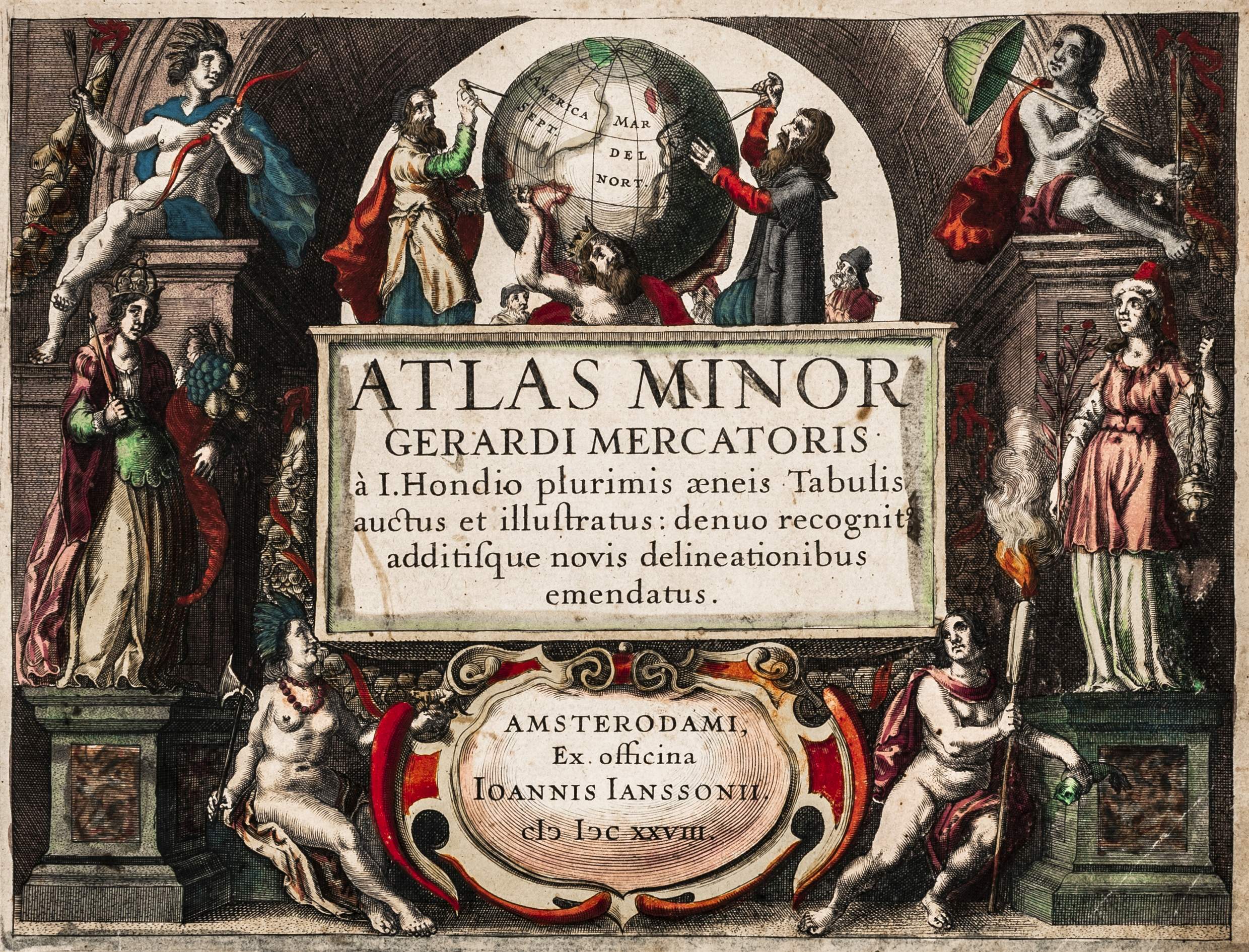 Atlanten - - Mercator, Gerhard. Atlas - Image 2 of 6