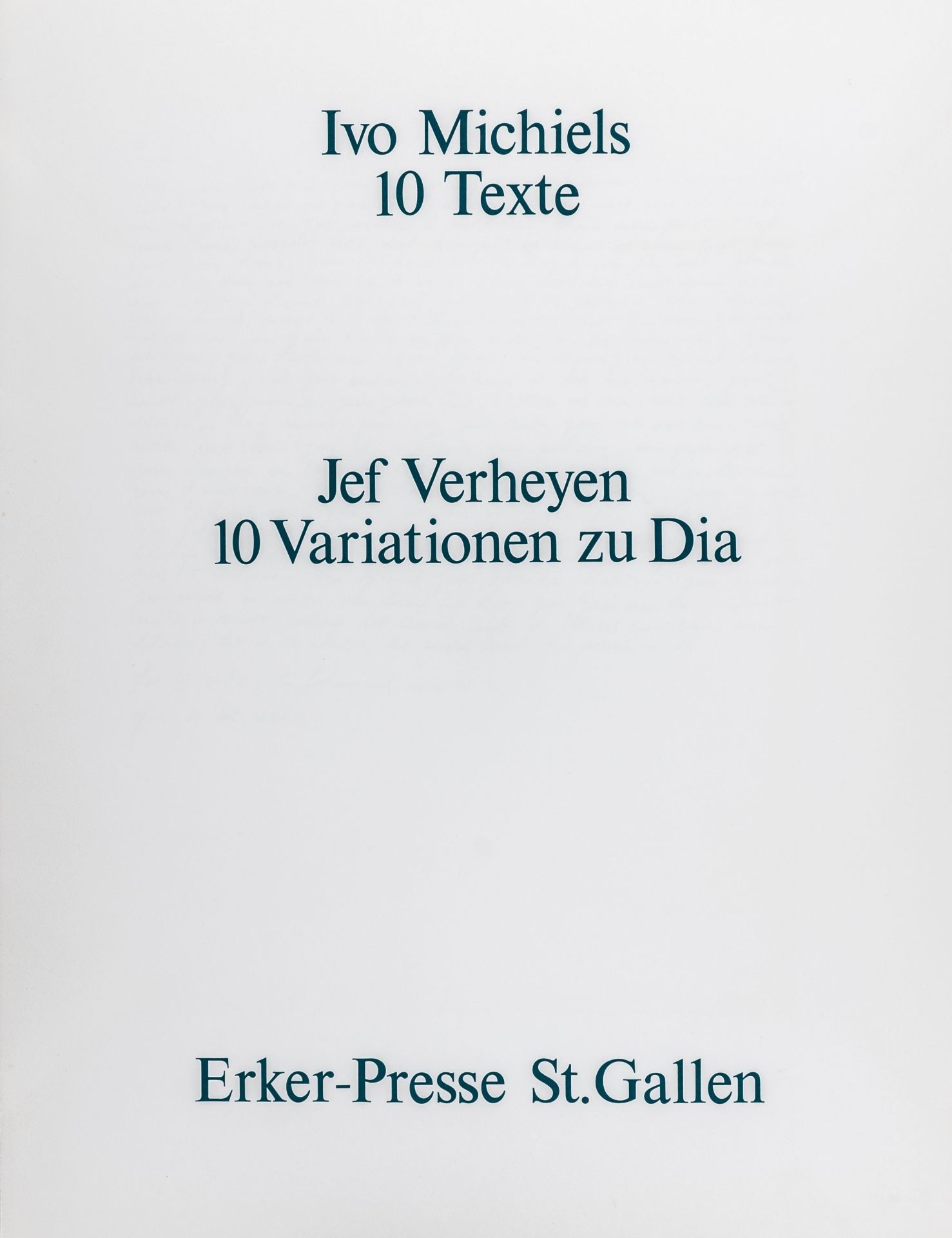 Verheyen, Jef. Grand Oeuvre - 10 - Bild 12 aus 18