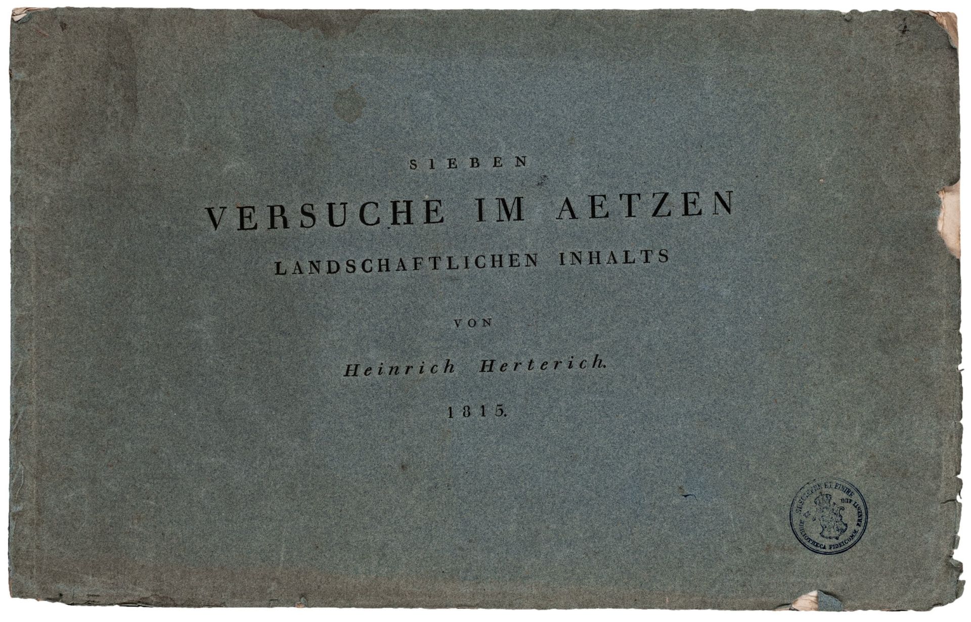 Herterich, Heinrich Joachim. Sieben - Bild 3 aus 3