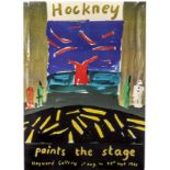 Hockney, David. Paints the Stage.