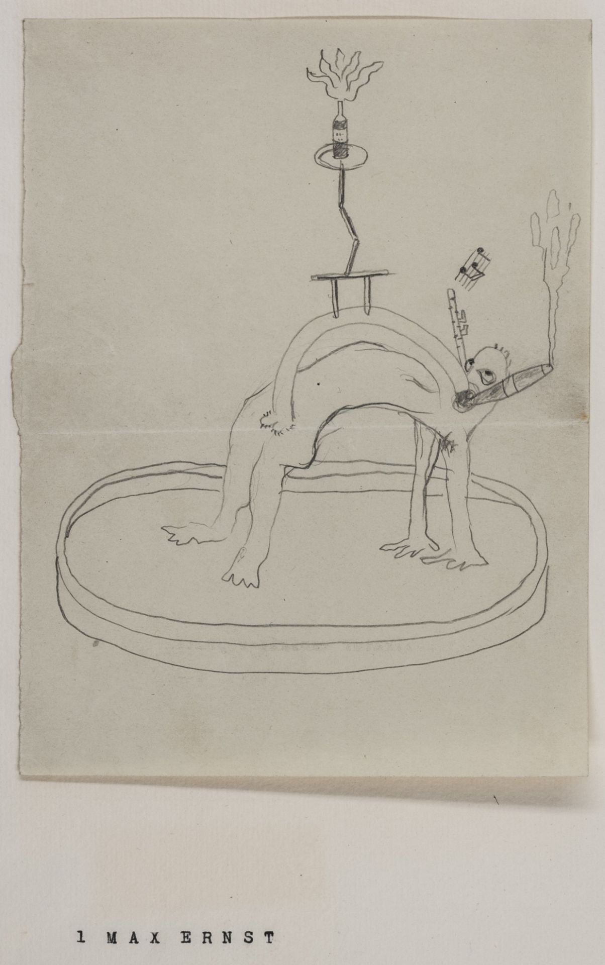 Ernst, Max (zugeschrieben). Max Ernst. - Image 4 of 17