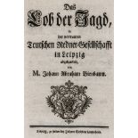 Jagd - - Birnbaum, Johann Abraham. Das