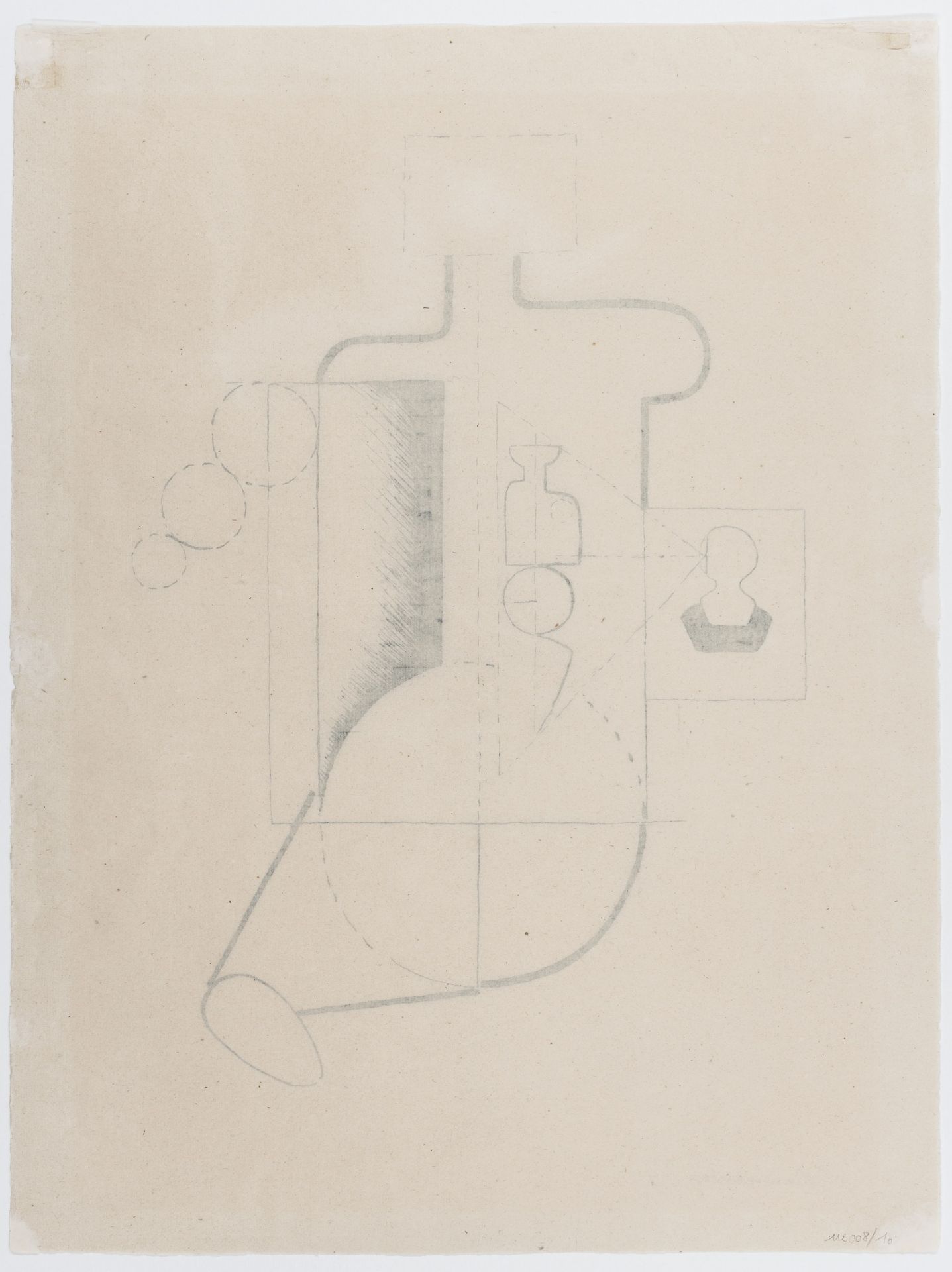 Baumeister, Willi. Sitzende Figur - Bild 3 aus 3