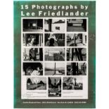 Friedlander, Lee. 15 Photographs.