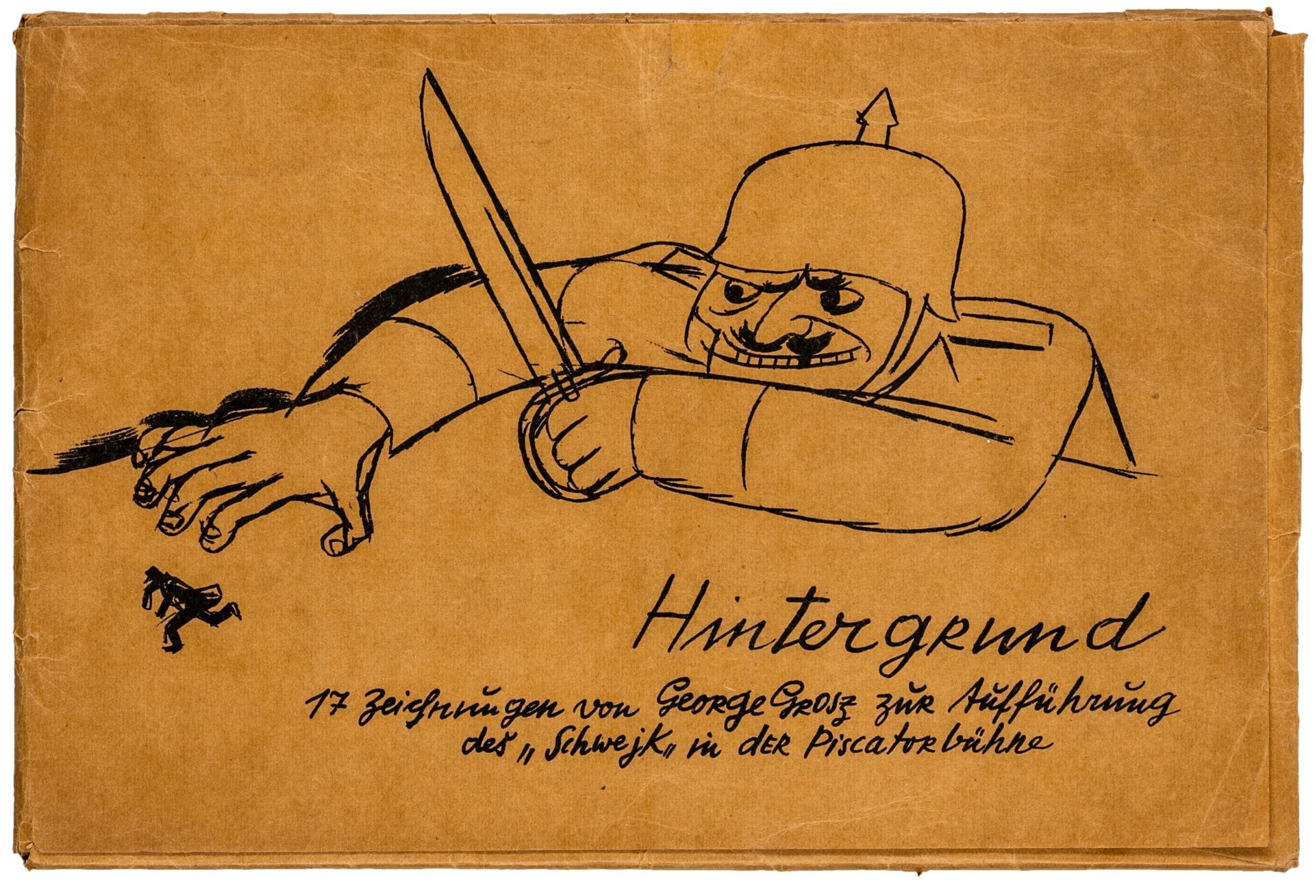 Grosz, George. Hintergrund. - Image 2 of 4