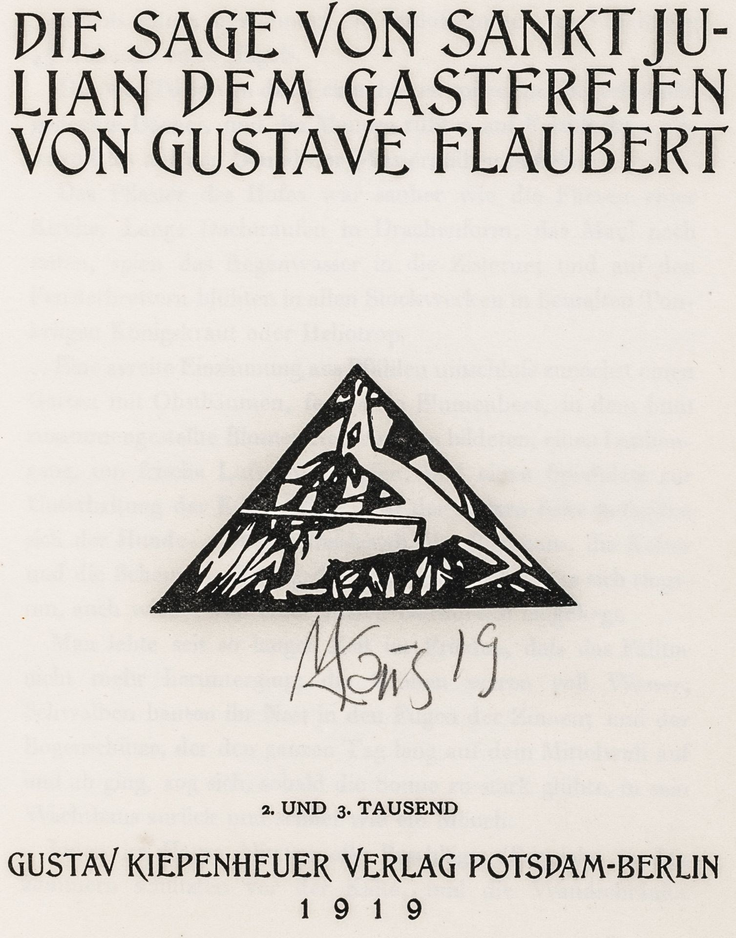 Kaus, Max - Flaubert, Gustave. Die - Bild 2 aus 2