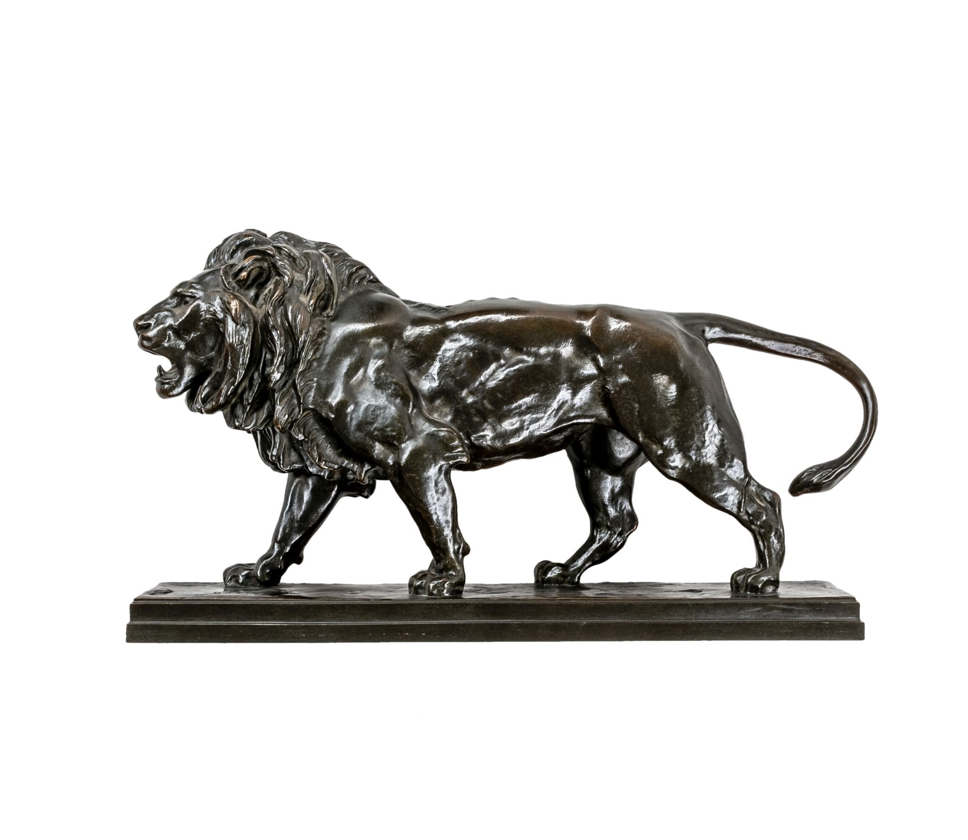 Barye, Antoine-Louis. Lion qui marche.