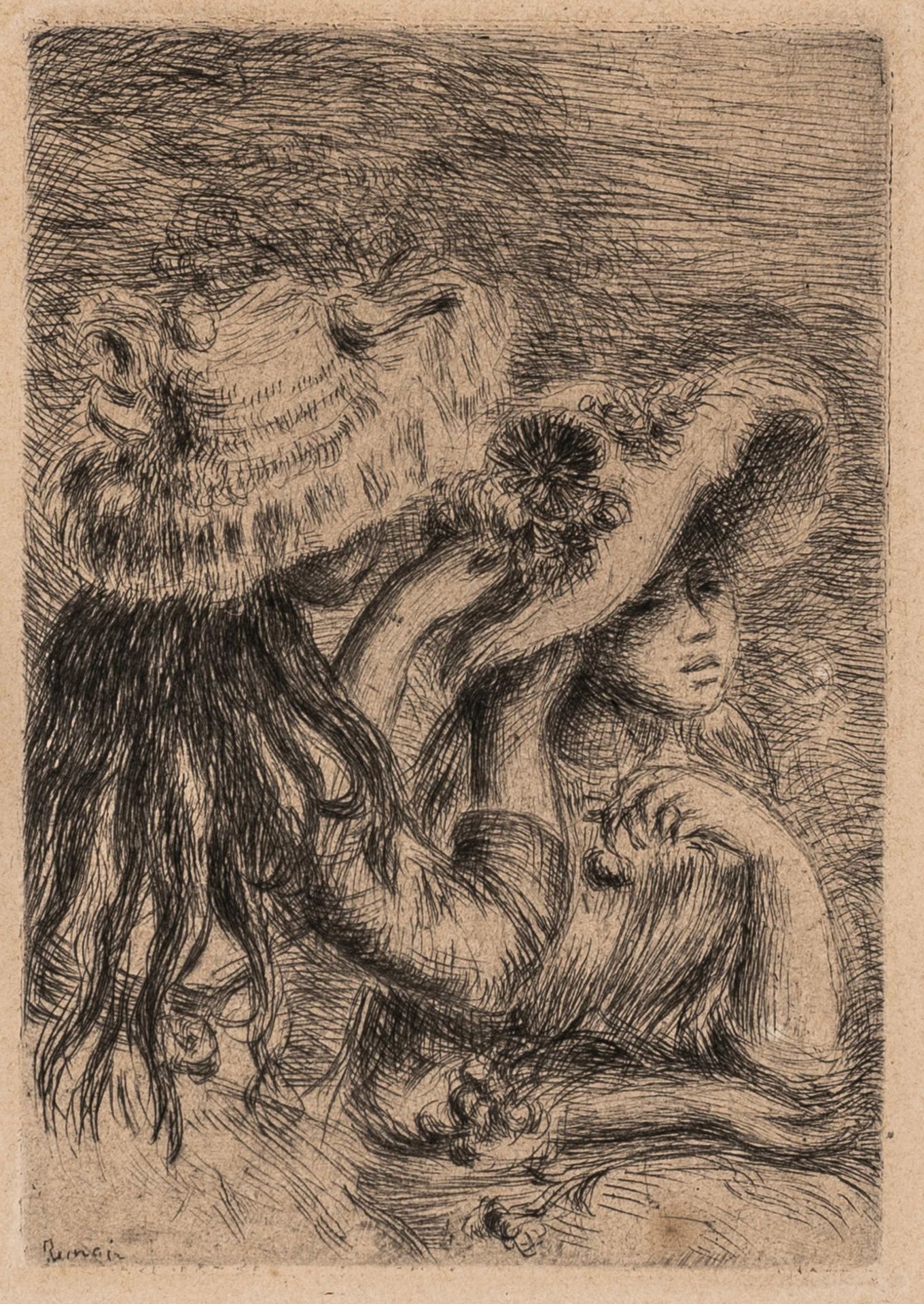 Renoir, Pierre-August. Le Chapeau