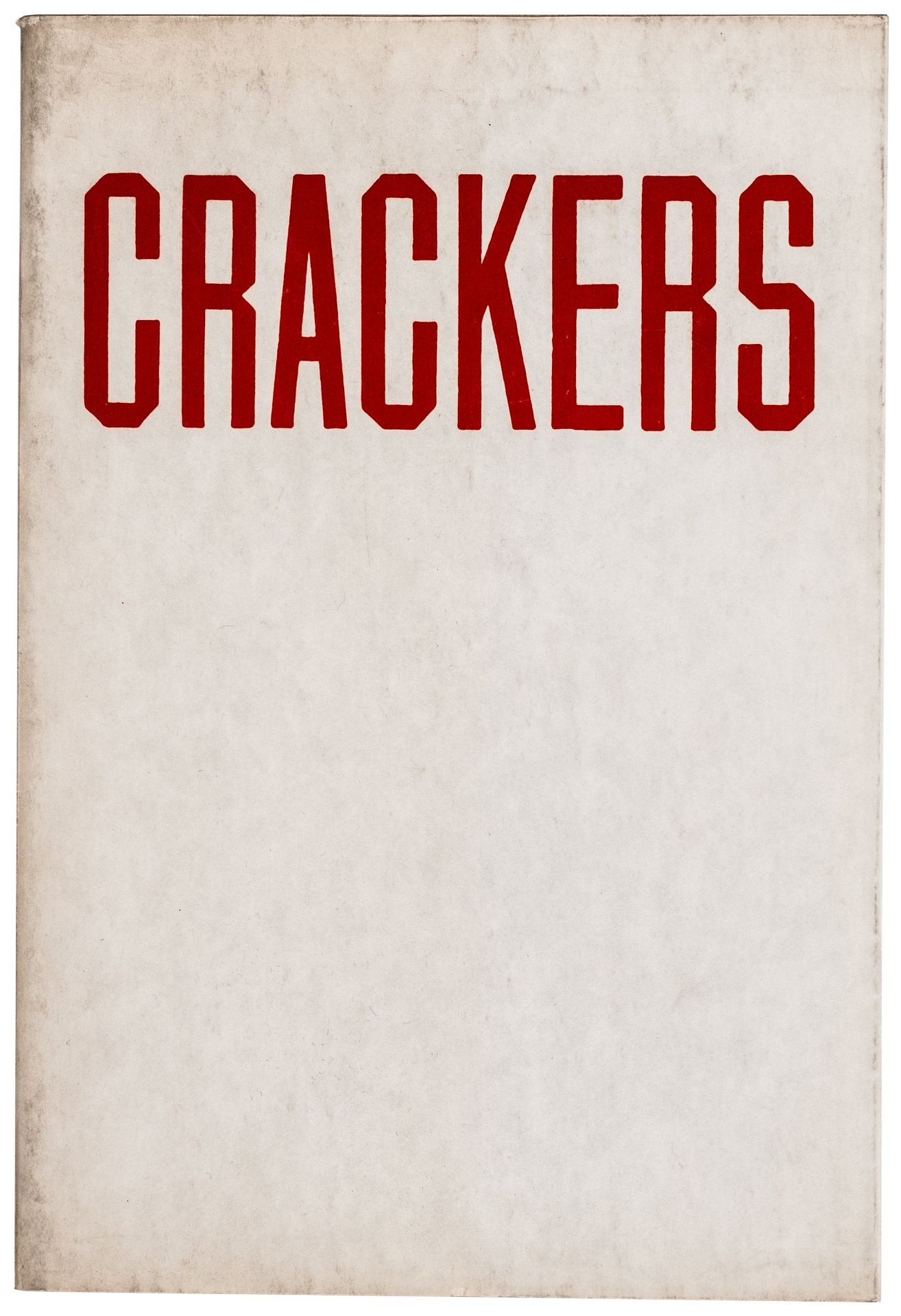 Ruscha, Edward. Crackers. - Image 3 of 3